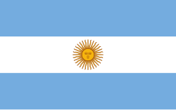 アルゼンチン共和国 国旗